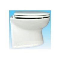 Toilet 14″ 12V straight + solenoid valve deluxe flush type