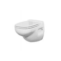 Toilet HATO2 230V 50Hz wall mount with push button control integrated on the bowl