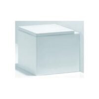 Toilet IMPACT 12V without bidet kit, flush controls & water inlet device with soft close seat & cover