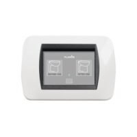 Toilet control SLIM 2 buttons with frame