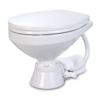Toilet regular 12V with soft close seat & upgraded ceramic bowl