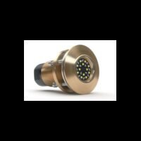 Underwater Light LED TIX403 Supra Thru-Hull 12/24V 16,650lm Blue/White 110° Marine Bronze IP68